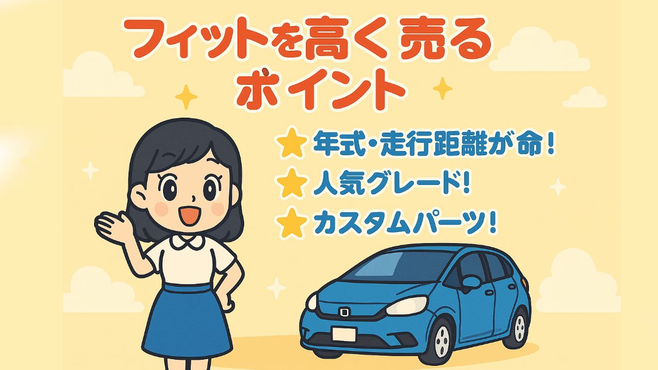 フィットを高く売るポイント