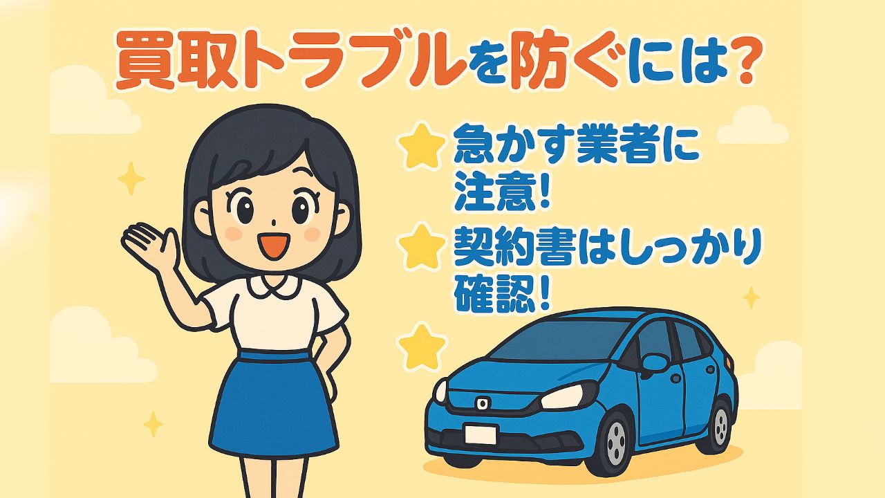 買取トラブルを防ぐには？