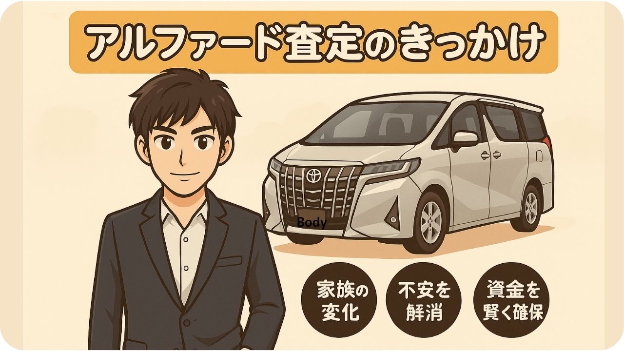 アルファード査定のきっかけは?