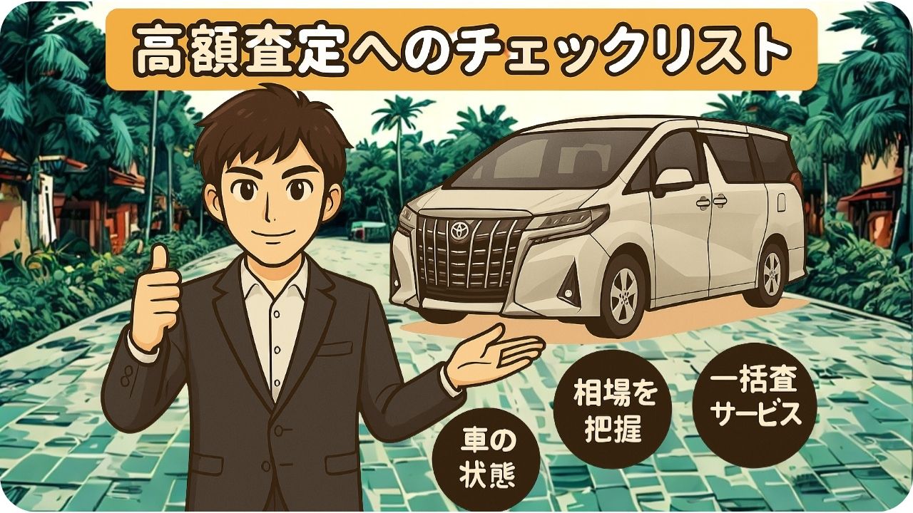 いますぐ行動!高額査定へのチェックリスト