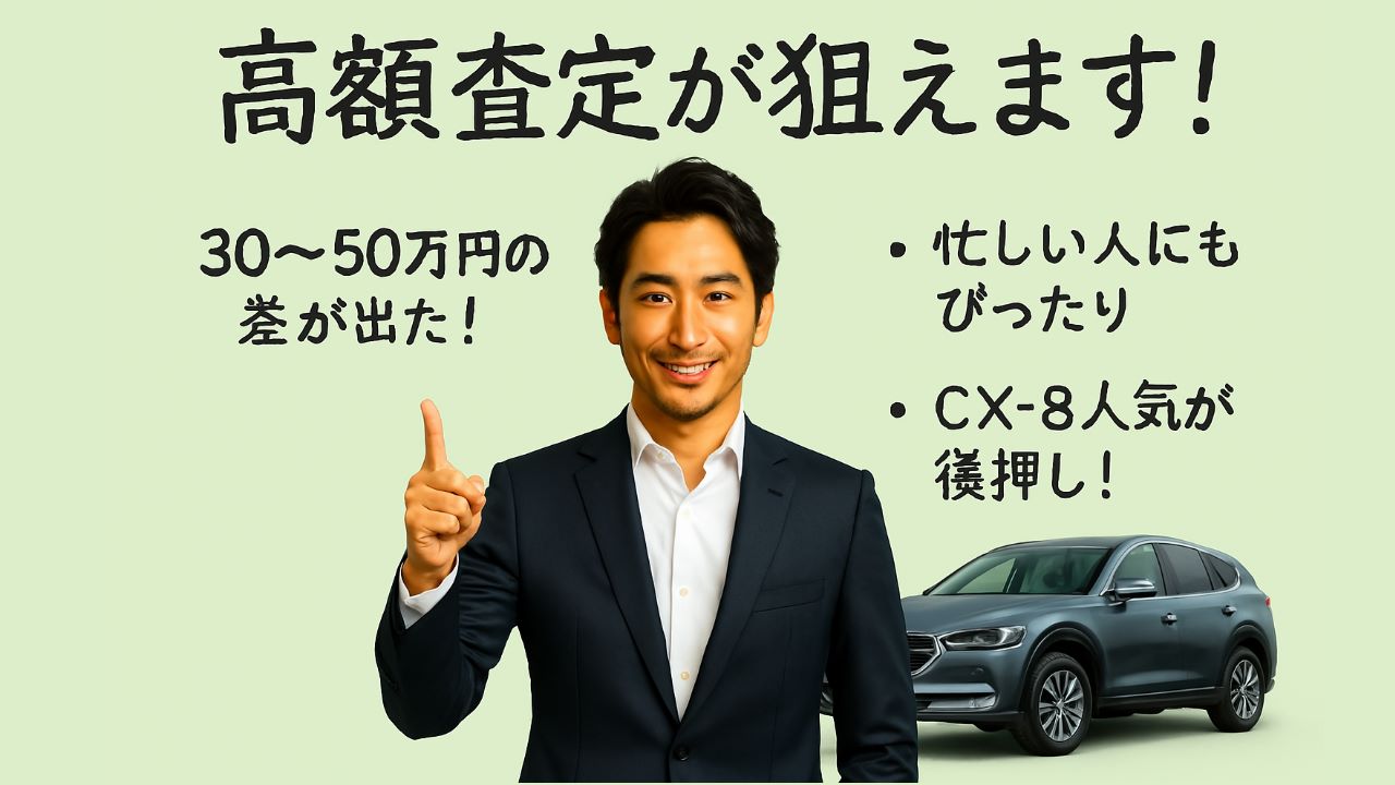 一括査定をおすすめする理由！ディーラーとの違いも丸わかり